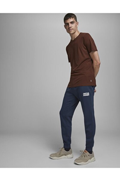 Jack & Jones Regular Fit Lacivert Erkek Eşofman Altı 12178421_JJIGORDON JJNEWSOFT SWEATP