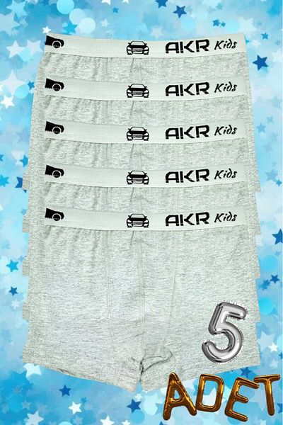Mood Agenda Boy's Cotton Elastane Boxers 5 Pack