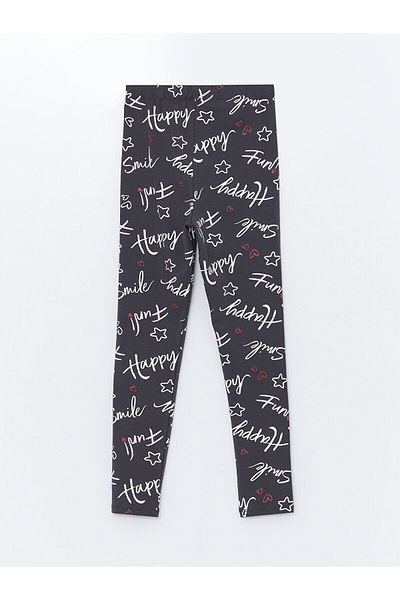 LC Waikiki Lcwk Girl's Leggings with Elastic Waist