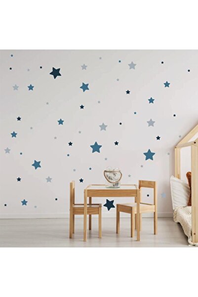 Lizpo Decor Yıldız Etiket 130 Parça Duvar Çıkartması Minimalist Duvar Modaya ...