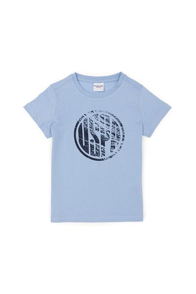 U.S. Polo Assn. Светлосиня тениска с кръгло деколте за момчета 50284819 -Vr003