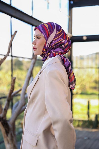 İpekhan Μαλακό κασκόλ İpekhan Poncy Pattern 1169-11