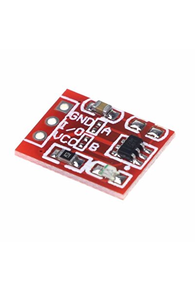 Genel Markalar Ttp223 Dokunmatik Düğme Modülü Kapasitör Tip Tek Kanal Kendinden Kilitleme Dokunmatik Sensör Arduino