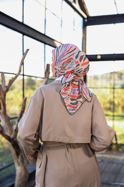 İpekhan Μαλακό κασκόλ İpekhan Poncy Pattern 1169-05