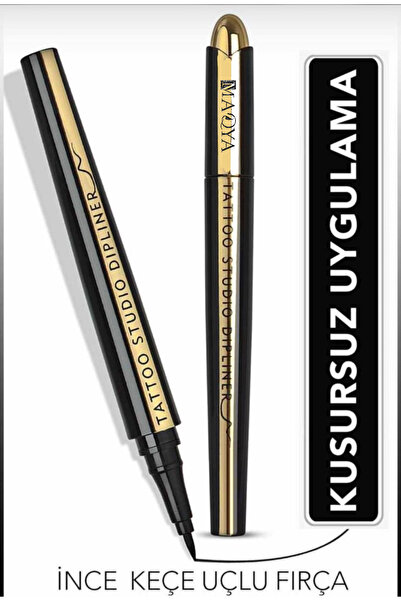 MAQYA Cosmetics Tattoo Studio Dipliner Siyah