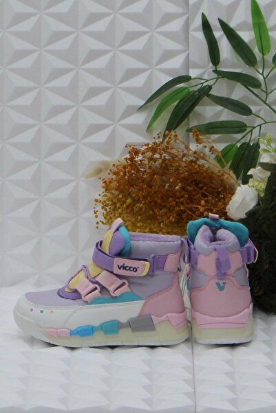 Vicco 946.F24K.426 Λευκές άνετες ελαφριές μπότες για κορίτσια