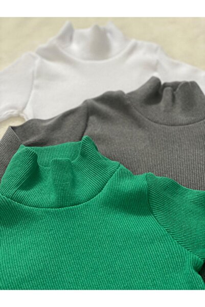 Wearflawless Bluză cu mânecă lungă, cu mânecă lungă, tricotată, cu gât tricotat, pentru femei