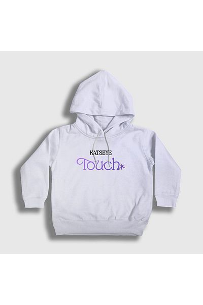 Presmono Λευκό Unisex Παιδικό Φούτερ - Touch Kpop Music Katseye Hoodie 499489 ττ
