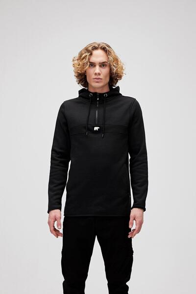 Bad Bear Erkek Sweatshirt Defence Half-zip
