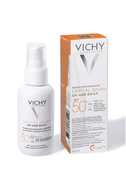 Vichy كابيتال سوليل يو في إيج ديلي بعامل حماية من الشمس 50+ 40 مل