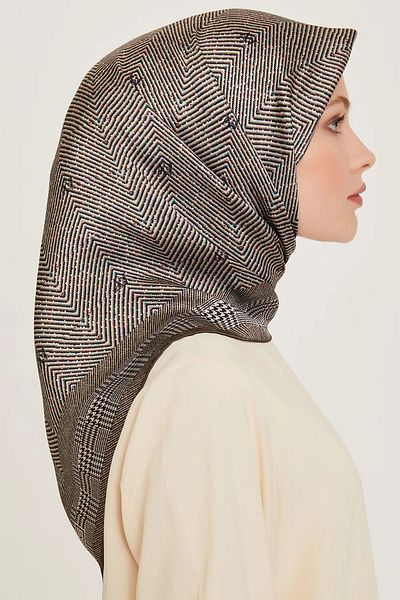 Armine ARMINE TWILL Μεταξωτό Εσάρπι - 2025 Kiş Σεζόν 9252D02-84