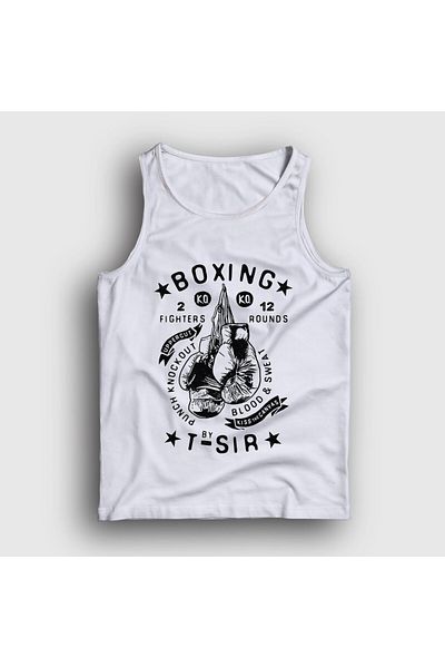Presmono Boxer alb unisex box UFC MMA cadou - 496223 TT