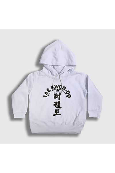 Presmono Hanorac alb Taekwondo Ufc Mma cu glugă - Unisex Copii 497679 tt