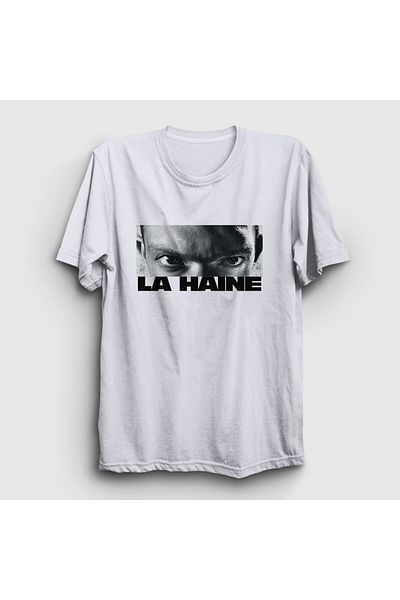 Presmono Μπλουζάκι Unisex White Vinz Eyes La Haine - 500058 ττ