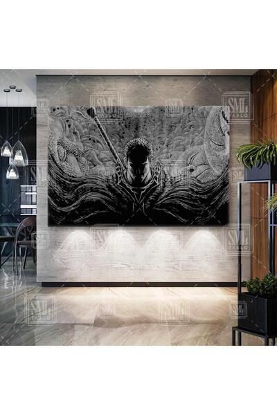 SML TABLO Guts Art Some Berserk Manga Anime Guts Kılıç Ayışığı Yatay Kanvas T...