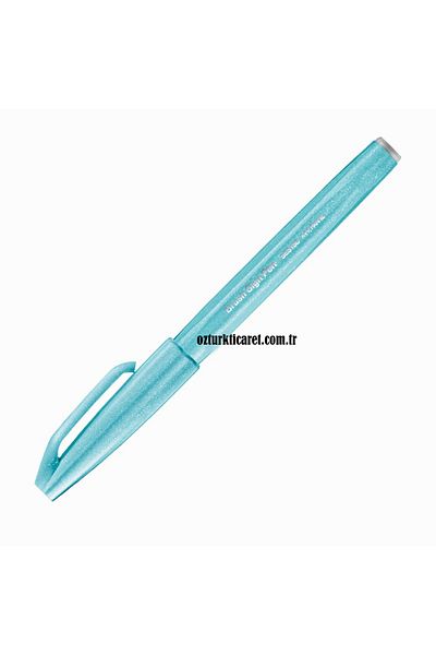 Pentel Brush Sign Pen Touch Pale Blue