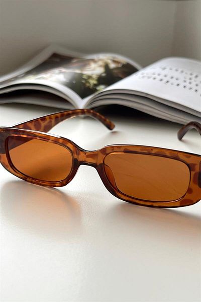 mylove Retro Bone Glasses Leopard Pattern