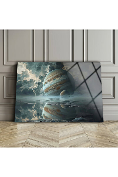 BV DEKOR Αφηρημένη μοντέρνα ζωγραφική σε γυαλί, εκτύπωση σε σκληρυμένο γυαλί,...