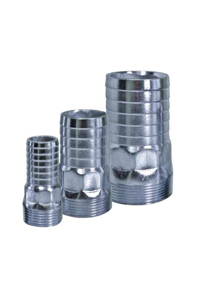 Generic Brand Galvanized 1 Hose Fitting - 9996669936716