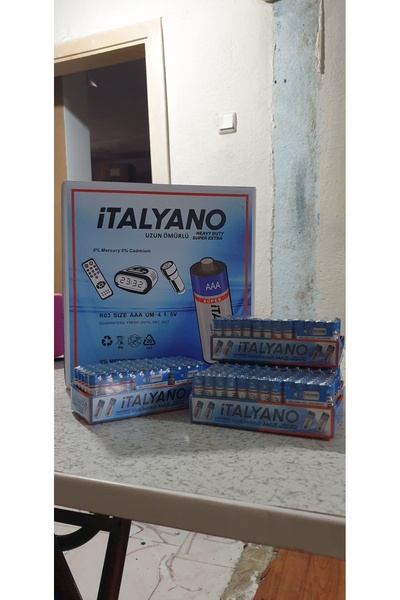 Baloncum İtalyano Aaa ince Pil Yeni üretim yeni ambalaj