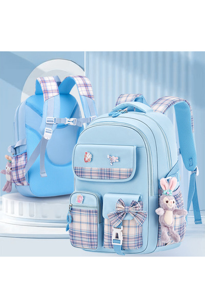 DEKOHOP Kız Çocuk Okul Sırt Çantası Ergonomik Özel Tasarım Çok Bölmeli Geniş ...