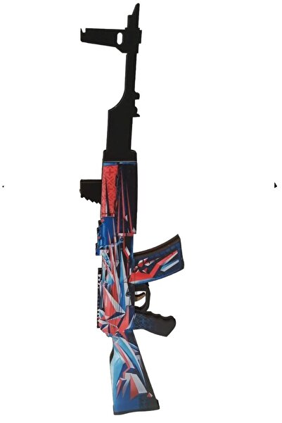 Genel Markalar Ahşap CS-GO Disarray AK-47 Lastik Atar Oyuncak Tüfek