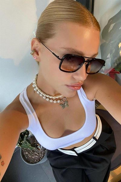 mylove Rosa Glasses Black Yellow