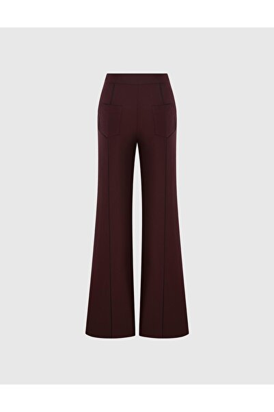 İLVİ Mıshe Kadın Bordo Pantolon