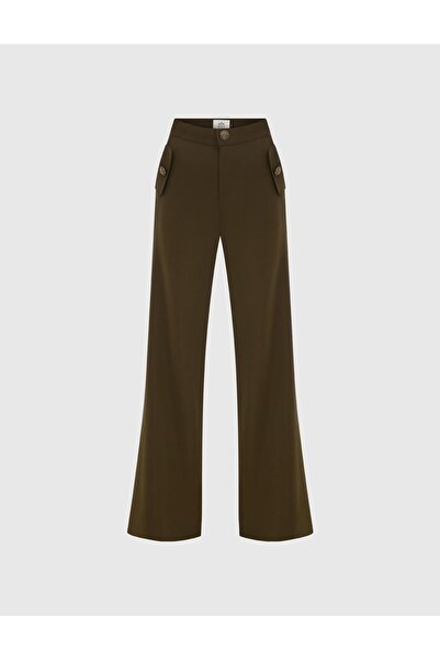 İLVİ Kiros Women's Khaki Trousers