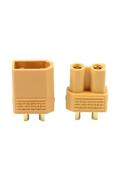Genel Markalar Xt30 Konnektör Çift Erkek Dişi Lipo Pil Batarya Bağlantı 30a