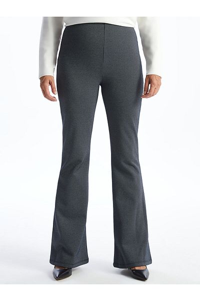 LC Waikiki LCW Elastic Waist Straight Spanish Leg Women's Trousers