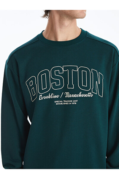 LC Waikiki LW - Ανδρικό φούτερ με μακρυμάνικη λαιμόκοψη