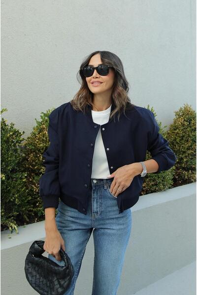 Havoş Jachetă Bomber Vanessa bleumarin