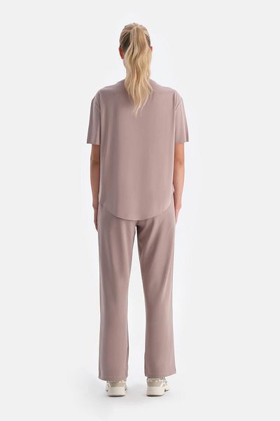 Dagi Powder Damen-Jogginghose aus Modal mit seitlichem Detail