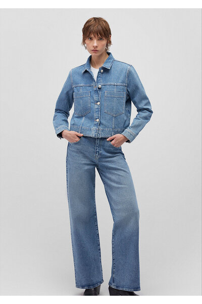 Mavi Tanya Premium Indigo Si Jean Ceket 1110477-87803