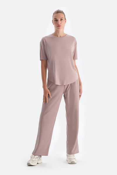 Dagi Powder Damen-Jogginghose aus Modal mit seitlichem Detail
