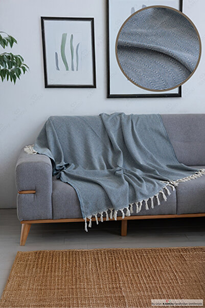 XAMANTHA Koltuk Örtüsü Balık Sırtı 150x170cm, Berjer Örtüsü, Tv Battaniyesi, ...