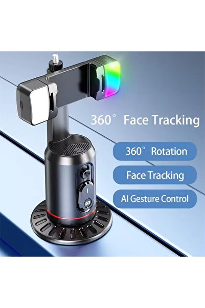 TOKQI Destekli Otomatik Yüz Takipli Gimbal - Akıllı Telefon ve Aksiyon Kamera...