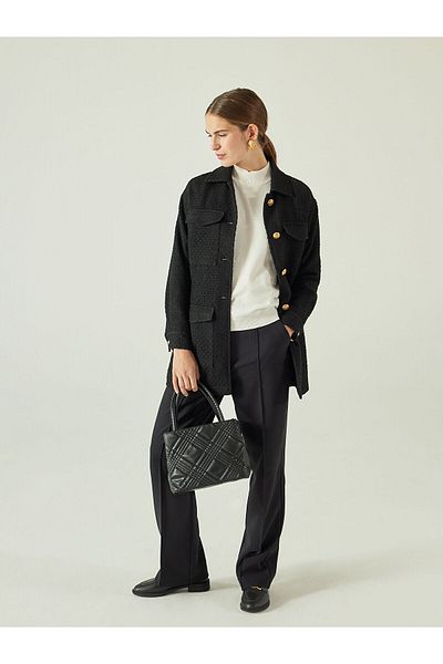 LC Waikiki LCW Cozy Fit egyenes, széles szárú női nadrág