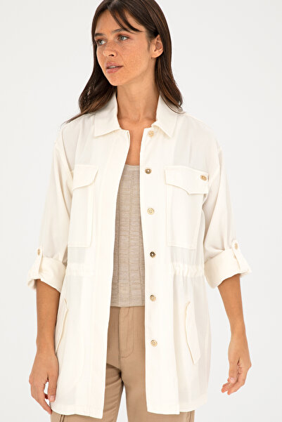 U.S. Polo Assn. Women's Ecru Jacket 50284004 -Vr019