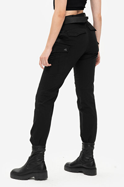 SOUTH COL Order Kadın Yüksek Bel Taktik Pantolon Ripstop Yüksek Dayanıklı Kumaş Çok Cepli Detaylı Kemersiz