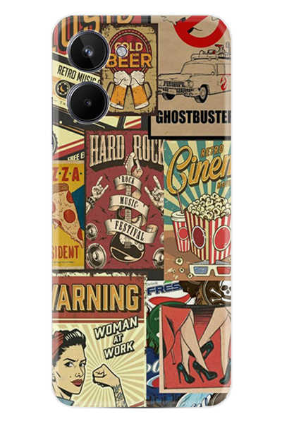 realme 10 Kılıf Boutique Baskılı Resimli Festival Pcode -053