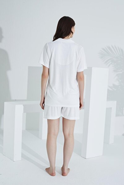 Etoile Bamboo Neck Buttoned Maternity Shorts Set 30101-30104