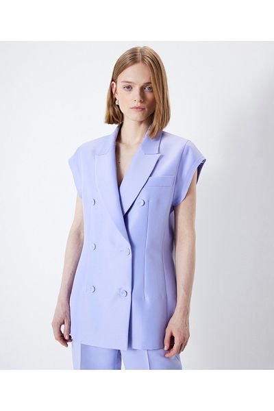 İpekyol Oversize double-breasted vest