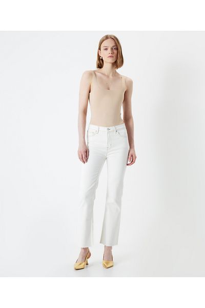 İpekyol Blugi cropped flare fit