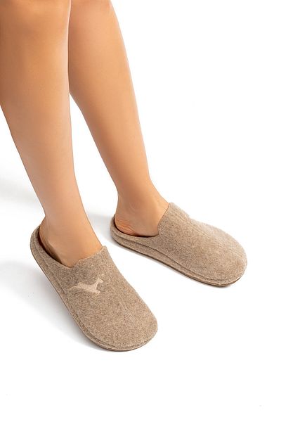 Twigy Γυναικείες παντόφλες σπιτιών Bambii Beige - 36/40