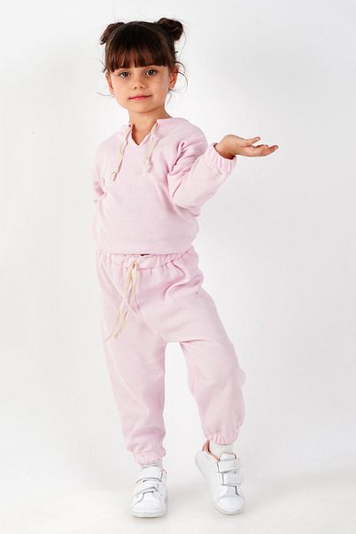 Peki Cotton Oversize Set for Baby Girl - Add 5 Pay 4 Blouse and Jogger Pants as a Gift 15277