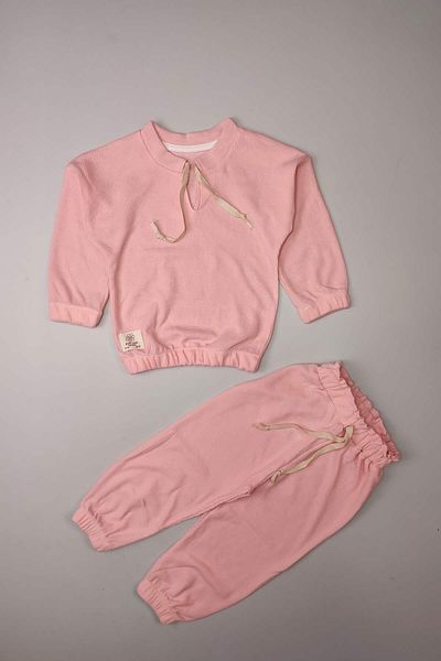Peki Cotton Oversize Set for Baby Girl - Add 5 Pay 4 Blouse and Jogger Pants as a Gift 15277