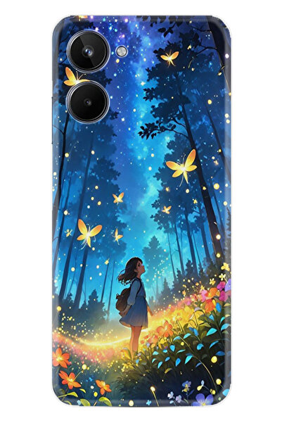 realme 10 Kılıf Boutique Baskılı Resimli Anime Butterfly Pcode -048