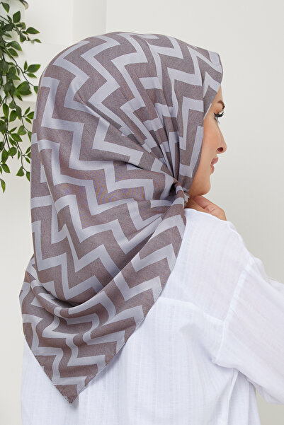 Golden Rose وشاح قطني متعرج